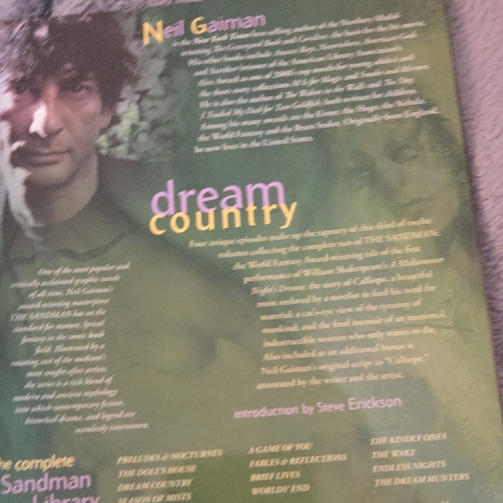 Sandman Graphic Novels by Neil Gaiman - Picture 4 of 12
